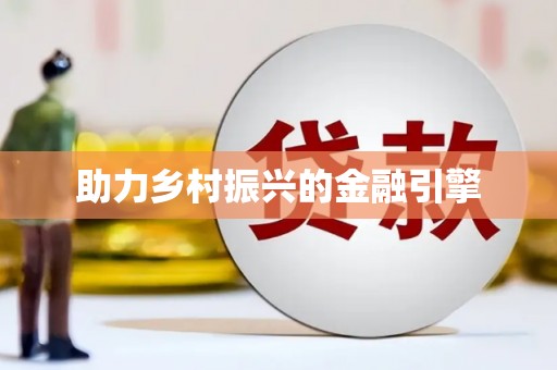 暖暖助力乡村振兴的金融引擎
