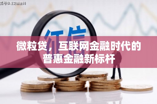 暖暖微粒贷，互联网金融时代的普惠金融新标杆