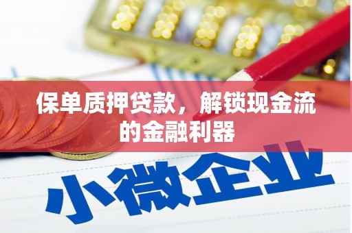 暖暖保单质押贷款，解锁现金流的金融利器