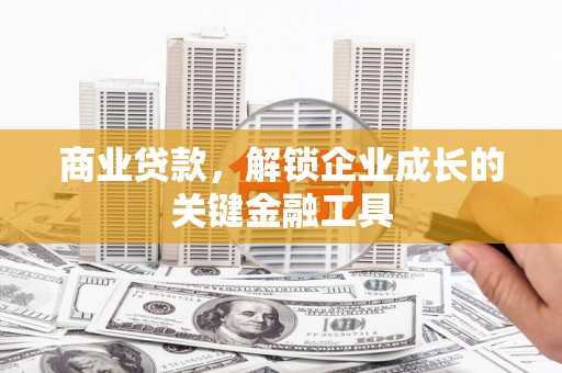 暖暖商业贷款，解锁企业成长的关键金融工具