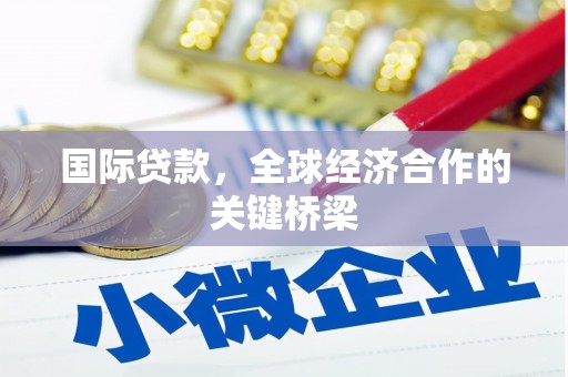 暖暖国际贷款，全球经济合作的关键桥梁