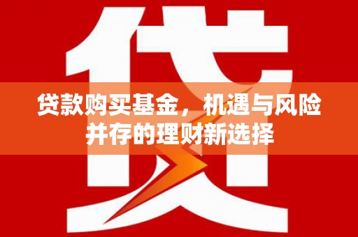 暖暖贷款购买基金，机遇与风险并存的理财新选择