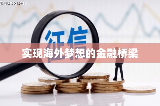 暖暖实现海外梦想的金融桥梁