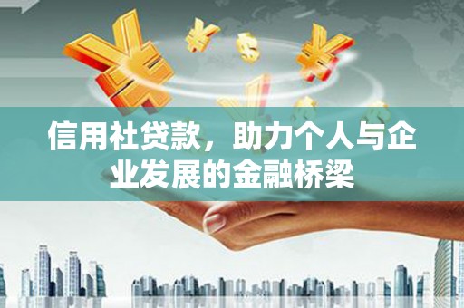 暖暖信用社贷款，助力个人与企业发展的金融桥梁