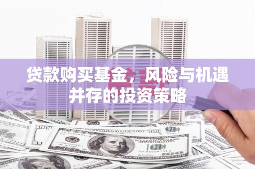 暖暖贷款购买基金，风险与机遇并存的投资策略