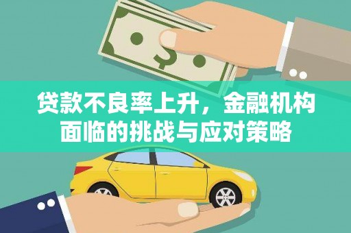 暖暖贷款不良率上升，金融机构面临的挑战与应对策略