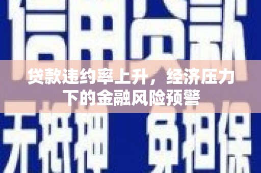 暖暖贷款违约率上升，经济压力下的金融风险预警