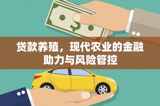 暖暖贷款养殖，现代农业的金融助力与风险管控