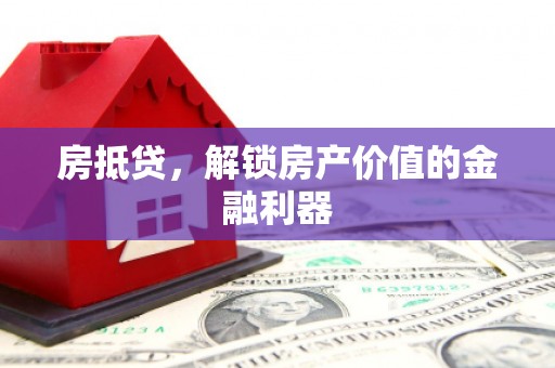 暖暖房抵贷，解锁房产价值的金融利器