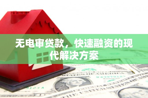 暖暖无电审贷款，快速融资的现代解决方案