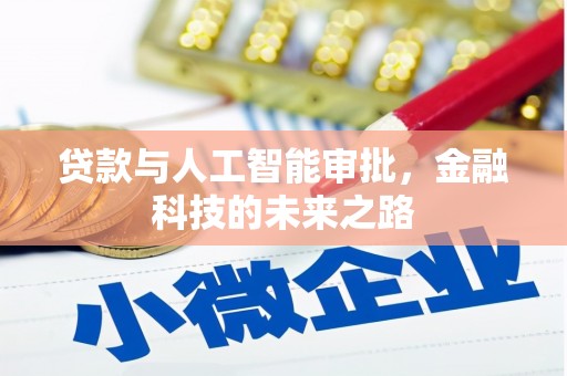 暖暖贷款与人工智能审批，金融科技的未来之路