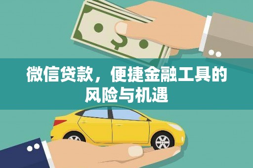 暖暖微信贷款，便捷金融工具的风险与机遇