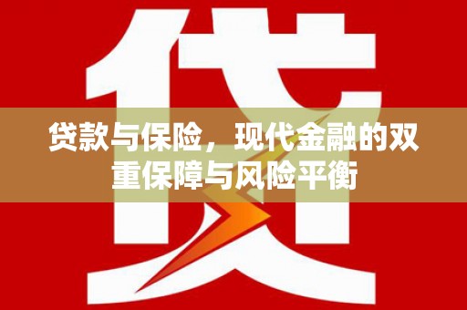 暖暖贷款与保险，现代金融的双重保障与风险平衡