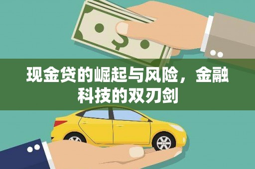 暖暖现金贷的崛起与风险，金融科技的双刃剑