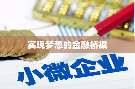 暖暖实现梦想的金融桥梁
