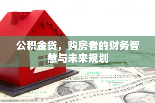 暖暖公积金贷，购房者的财务智慧与未来规划