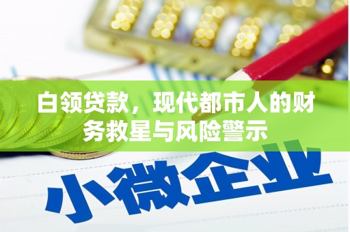 暖暖白领贷款，现代都市人的财务救星与风险警示