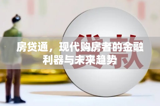 暖暖房贷通，现代购房者的金融利器与未来趋势