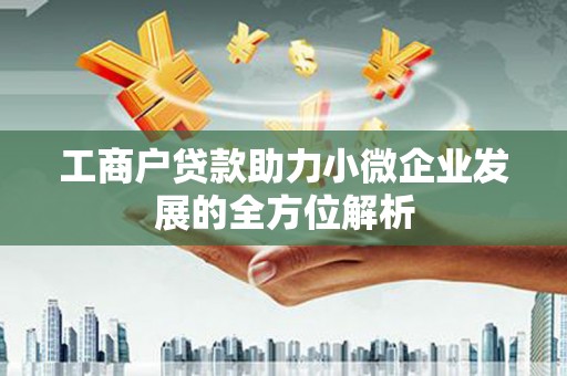 暖暖工商户贷款助力小微企业发展的全方位解析