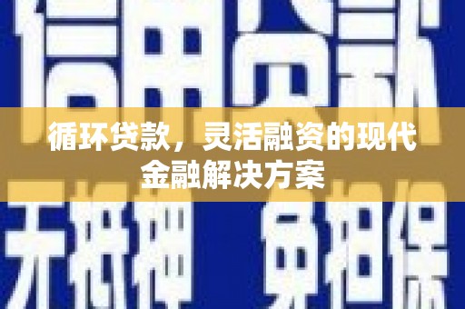 暖暖循环贷款，灵活融资的现代金融解决方案