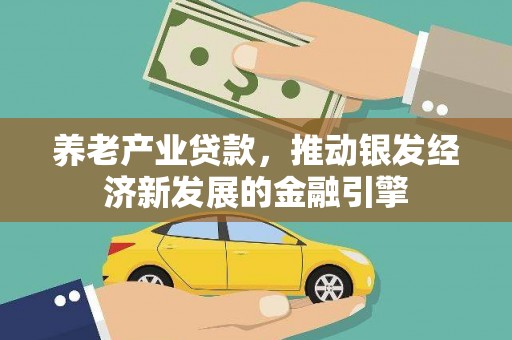 暖暖养老产业贷款，推动银发经济新发展的金融引擎