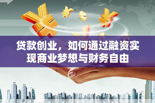 暖暖贷款创业，如何通过融资实现商业梦想与财务自由