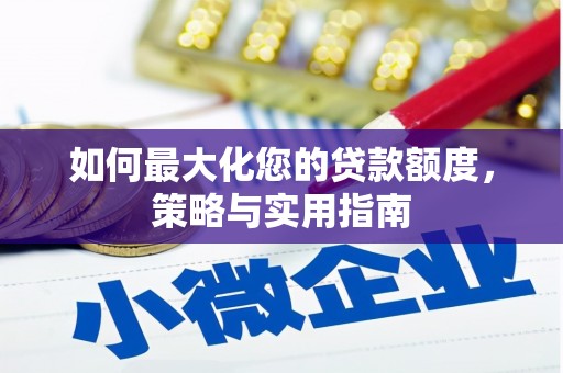 暖暖如何最大化您的贷款额度，策略与实用指南