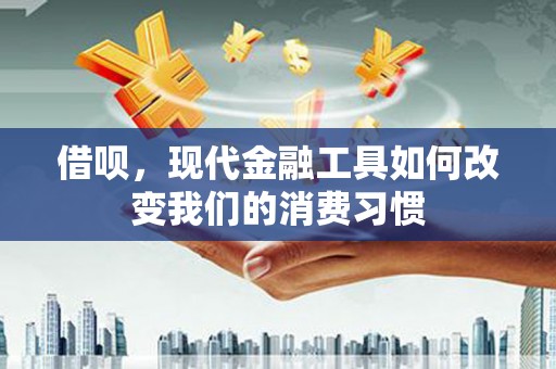 暖暖借呗，现代金融工具如何改变我们的消费习惯