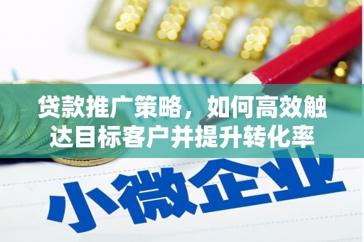 暖暖贷款推广策略，如何高效触达目标客户并提升转化率