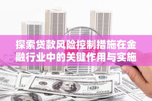 暖暖探索贷款风险控制措施在金融行业中的关键作用与实施策略