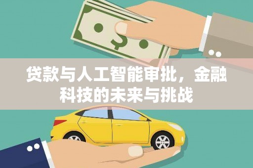 暖暖贷款与人工智能审批，金融科技的未来与挑战