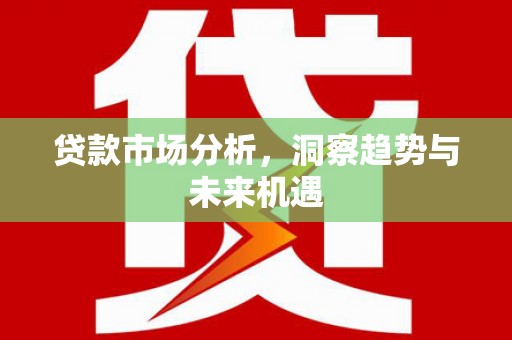 暖暖贷款市场分析，洞察趋势与未来机遇