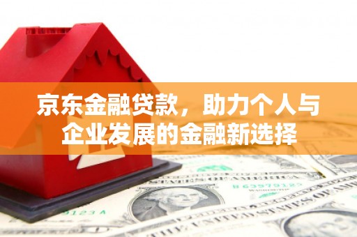 暖暖京东金融贷款，助力个人与企业发展的金融新选择