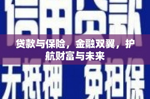 暖暖贷款与保险，金融双翼，护航财富与未来
