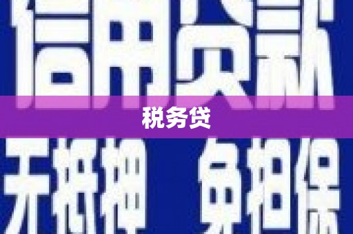 暖暖税务贷