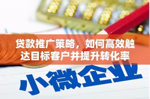 暖暖贷款推广策略，如何高效触达目标客户并提升转化率
