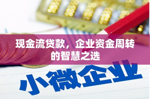 暖暖现金流贷款，企业资金周转的智慧之选