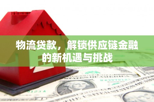 暖暖物流贷款，解锁供应链金融的新机遇与挑战