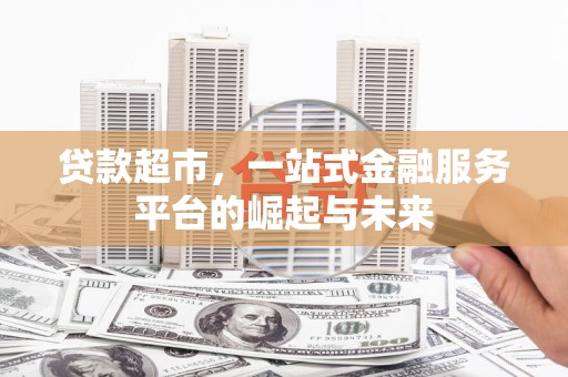 暖暖贷款超市，一站式金融服务平台的崛起与未来