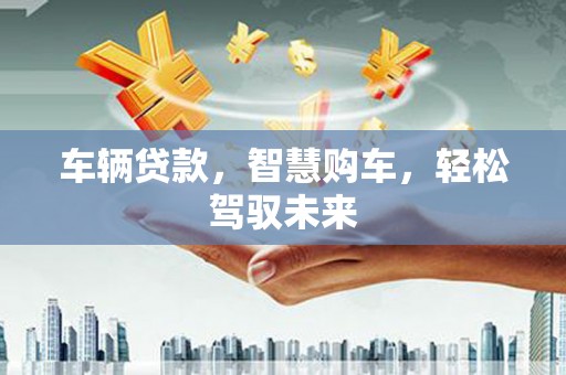 暖暖车辆贷款，智慧购车，轻松驾驭未来